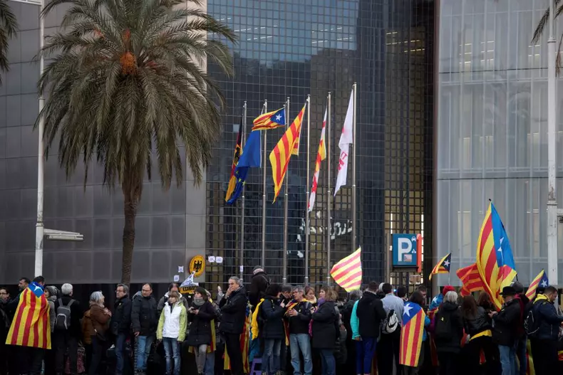 Protests against imprisonment of Carles Puigdemont