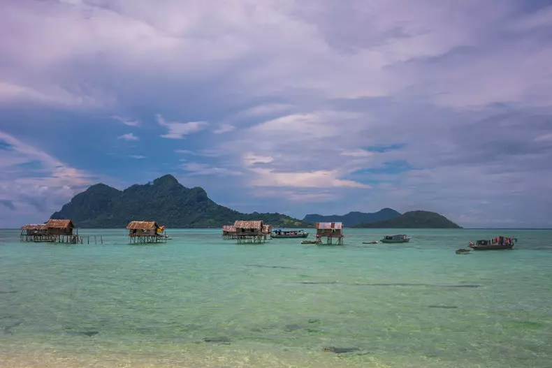 Populația Bajau (sursa northfoto)