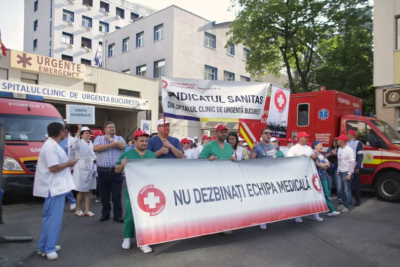 Grevă de avertisment în sănătate