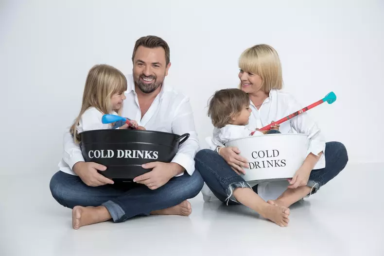 Horia Brenciu si familia