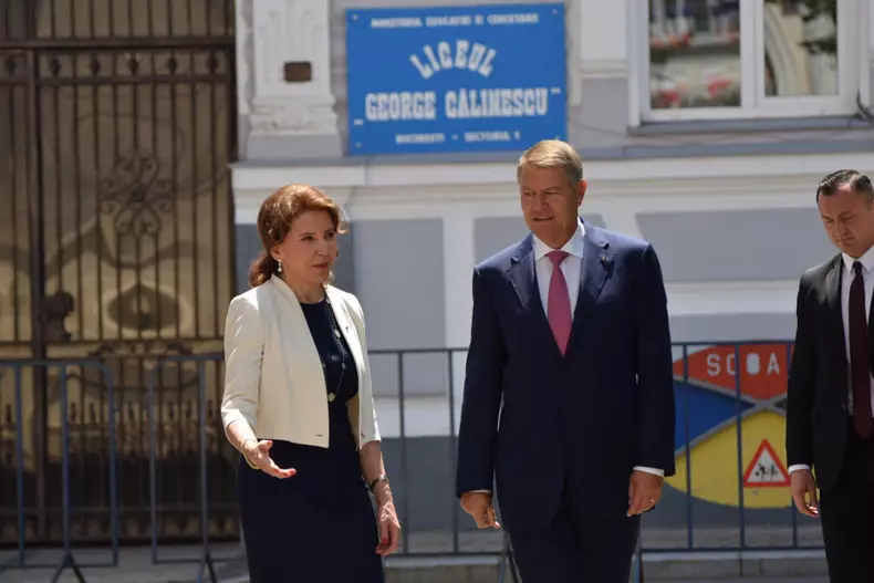 Klaus Iohannis, la recepția organizata de Ambasada Frantei in Romania
