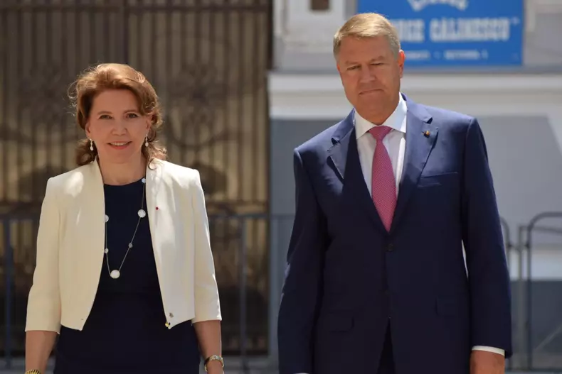 Klaus Iohannis, la recepția organizata de Ambasada Frantei in Romania