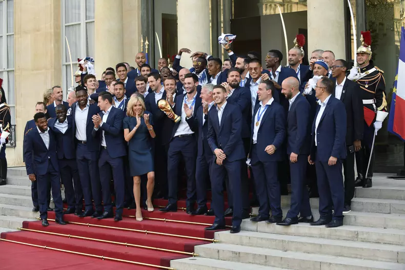 French feature FIFA World Cup 2018