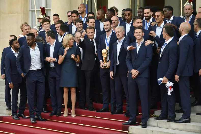 French feature FIFA World Cup 2018