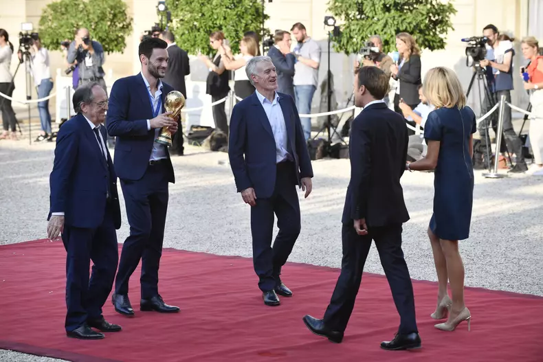 French feature FIFA World Cup 2018