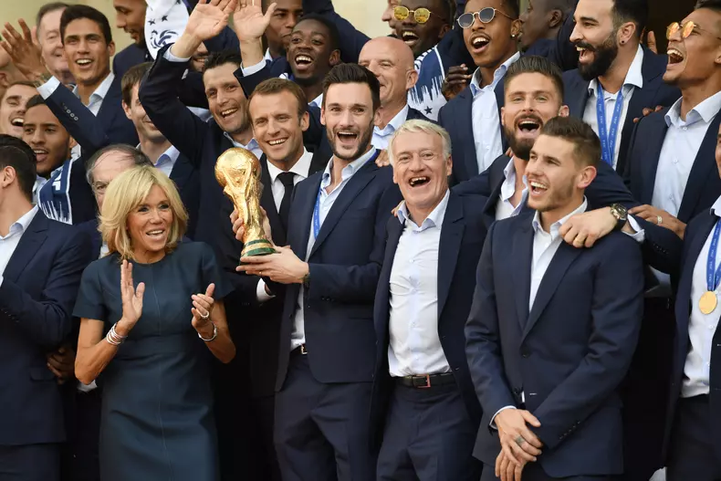 French feature FIFA World Cup 2018