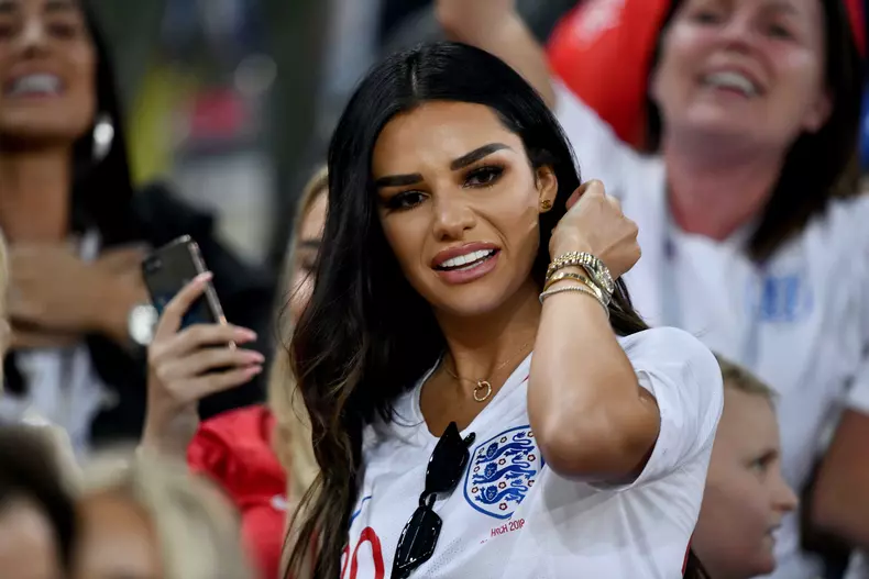 World Cup 2018 Colombia vs England - Wifes and celebs