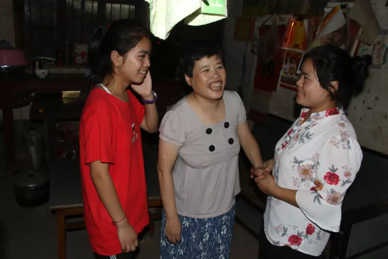 Woman Returns Home After Seven Years Lost In Zoucheng, China