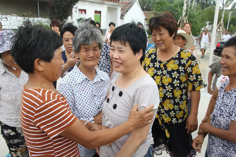 Woman Returns Home After Seven Years Lost In Zoucheng, China