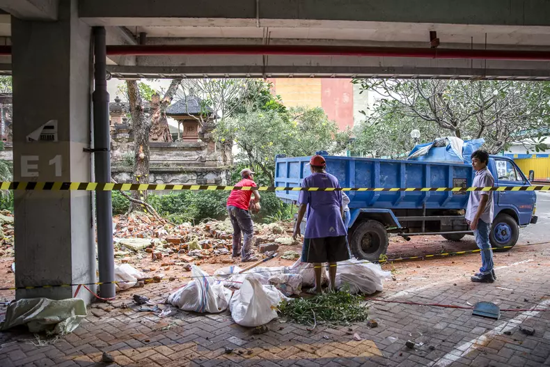 Cutremur în Indonezia, 5 august 2018 (FOTO: EPA)