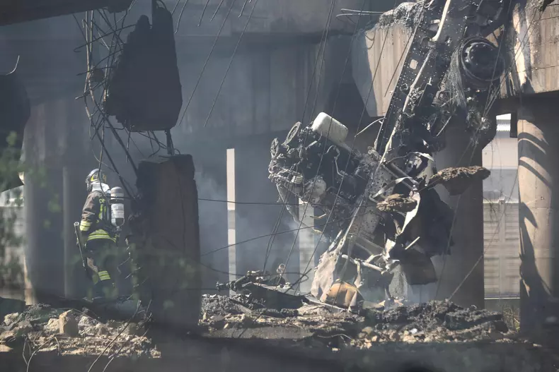 Ce a rămas după explozia din Bologna