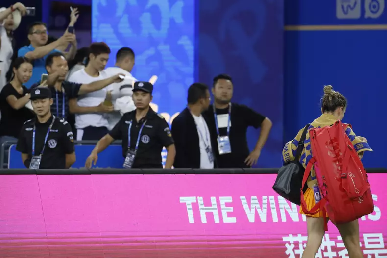 WTA Wuhan Open tennis tournament