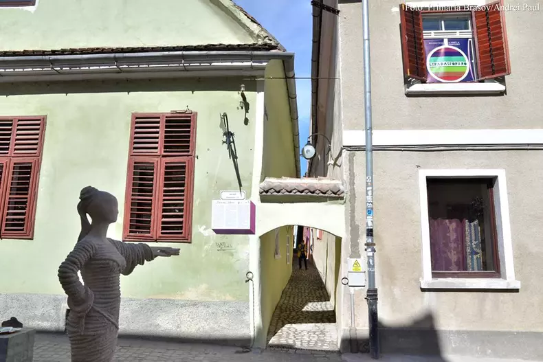 Obiective turistice în Brașov - strada Sforii din Brașov