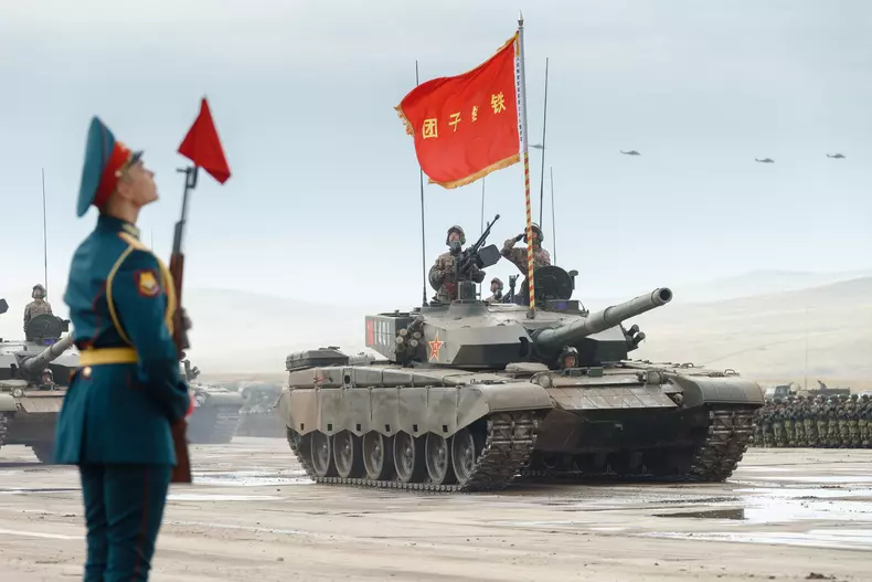 Vostok 2018 military exercise in Transbaikal Territory, Russia