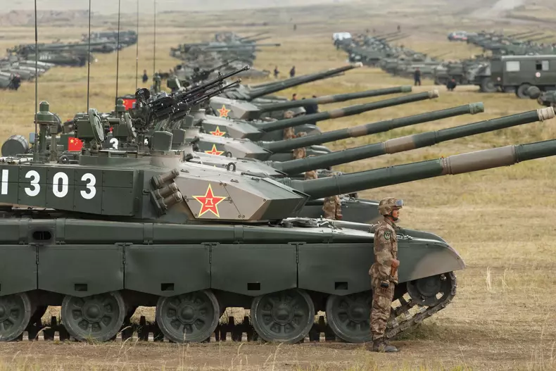 Vostok 2018 military exercise in Transbaikal Territory, Russia