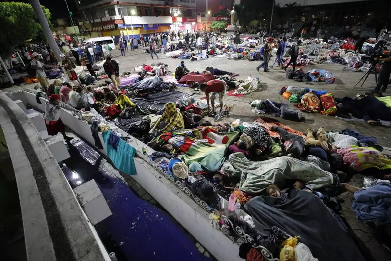 Migrant Caravan prepares for new march in Mexico defying fatigue