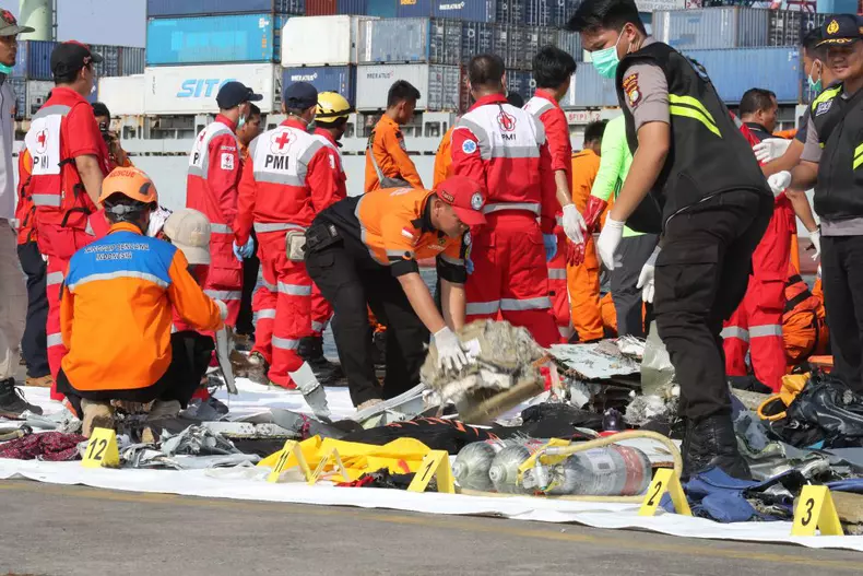 Lion Air JT-610 crash in Indonesia