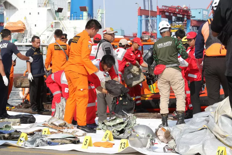 Lion Air JT-610 crash in Indonesia