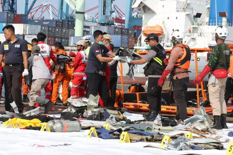 Lion Air JT-610 crash in Indonesia