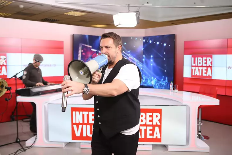 Horia Brenciu, concert în redactia Libertatea