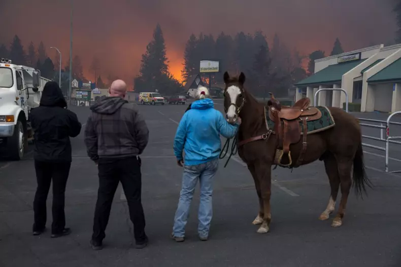 Butte County wildfire and evacuations