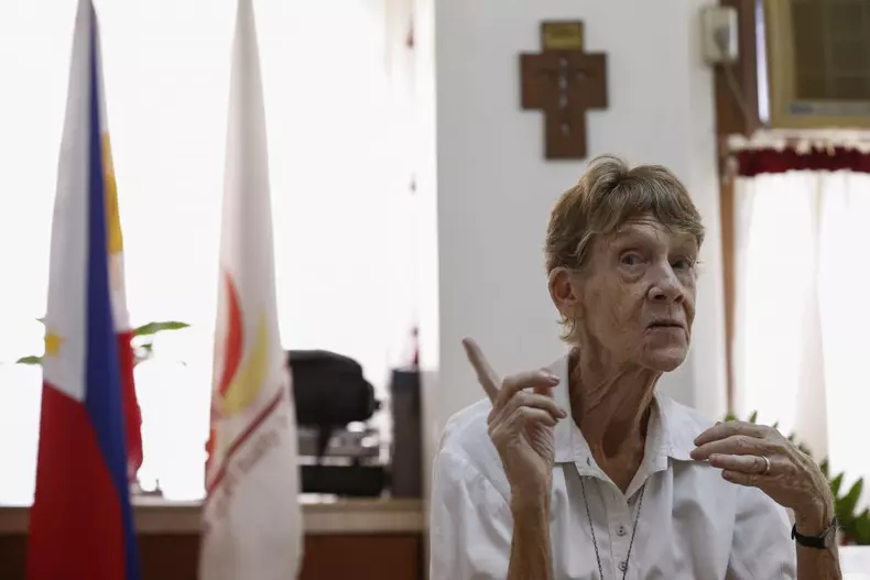Australian missionary in the Philippines Patricia Fox