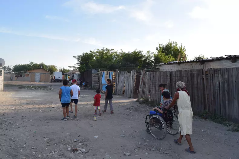 Sărăcia din România, în fotografii