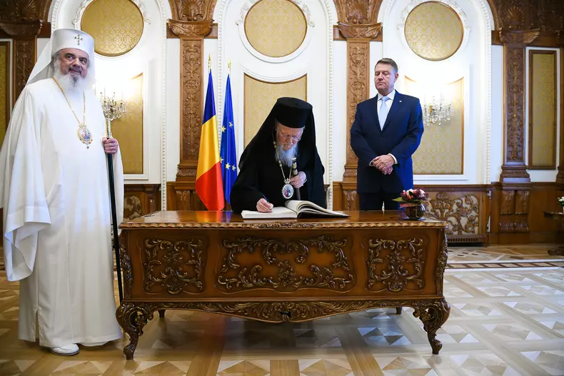 klaus iohannis - Daniel - Bartolomeu2