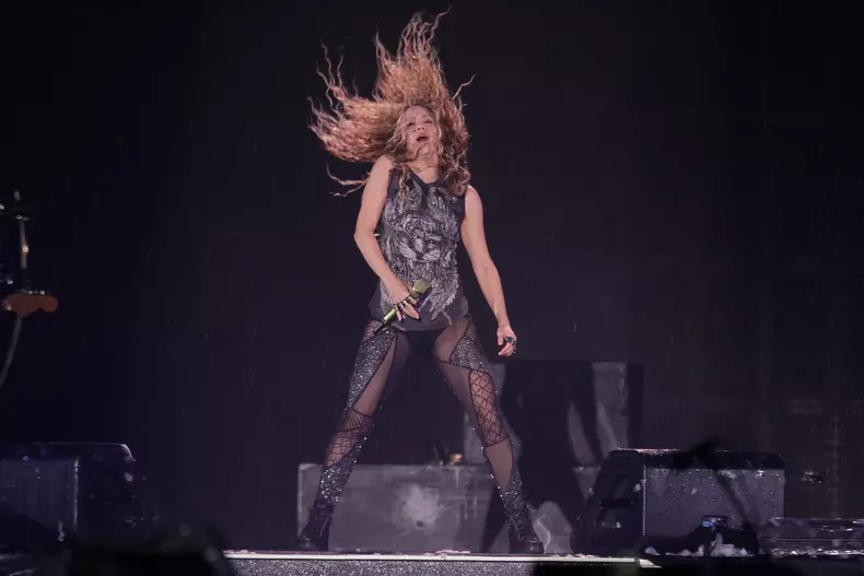 Shakira concert in Mexico City