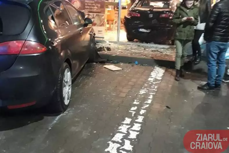 accident benzinarie craiova