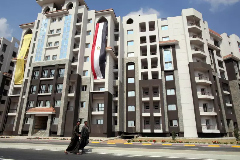 Construction at Egypt's new administrative capital