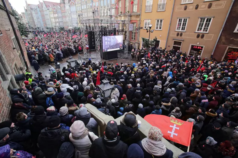 Funeral ceremony of Gdansk Mayor Pawel Adamowicz