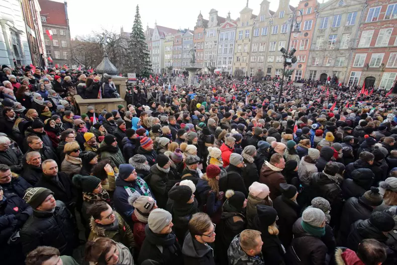 Funeral ceremony of Gdansk Mayor Pawel Adamowicz