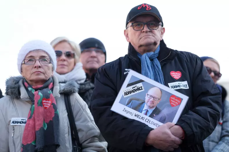 Funeral ceremony of Gdansk Mayor Pawel Adamowicz