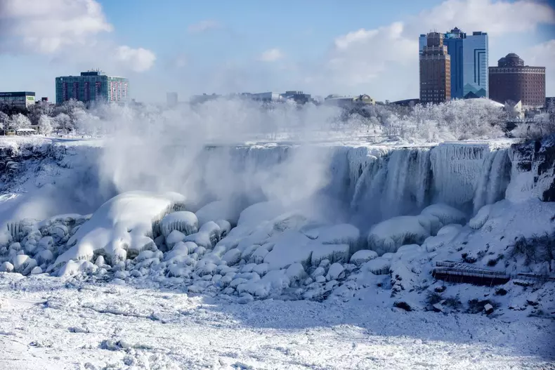 Frozen Niagara Falls - Canada