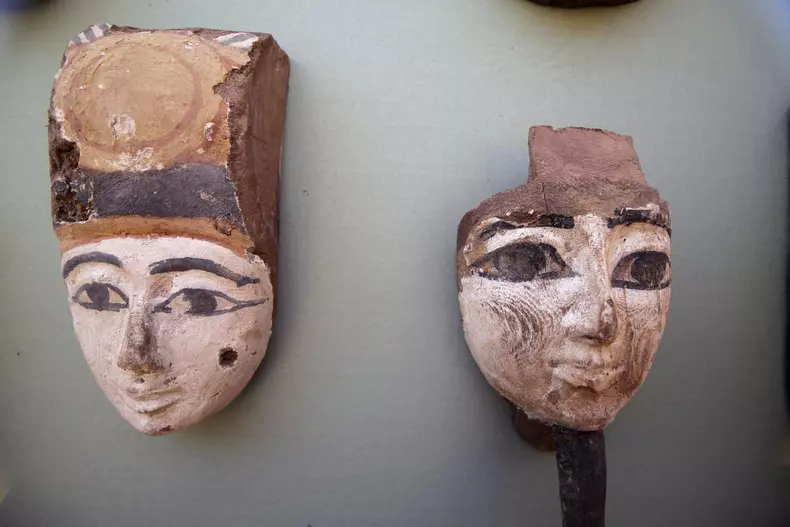 Part of an Old Kingdom cemetery discovered in Giza