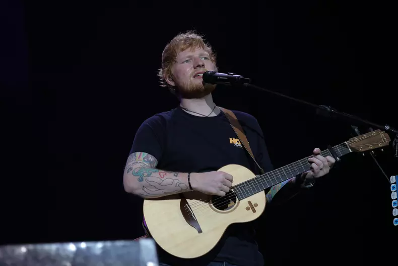 Ed Sheeran, fotografii impresionante pe Instagram după concertul de la București