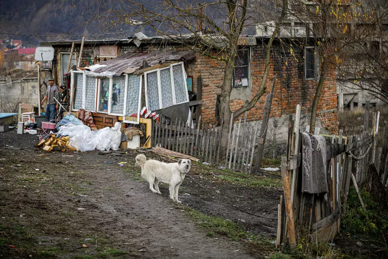 Așa arată o gospodărie din colonia Fero