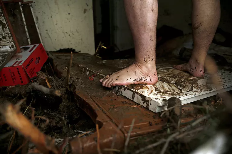 Storm Gyrionis aftermath