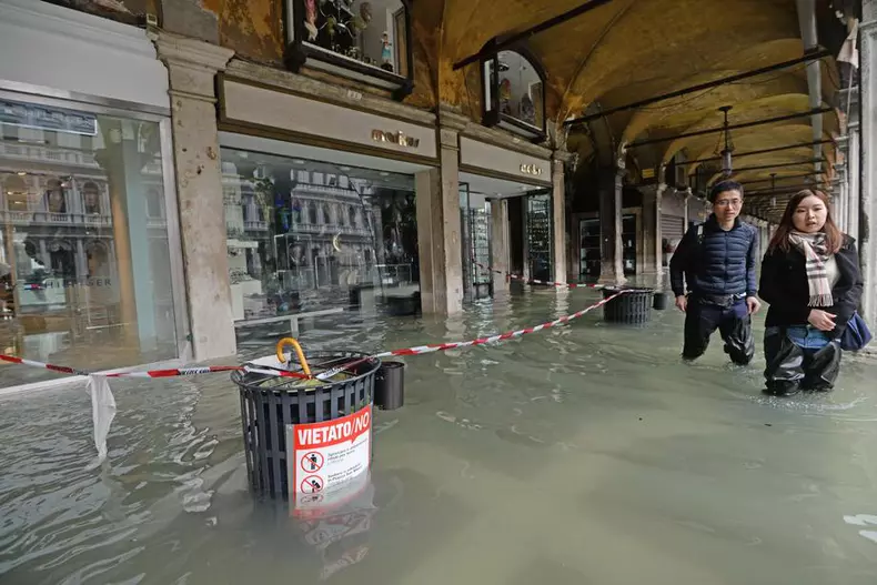 Flooding in Venice