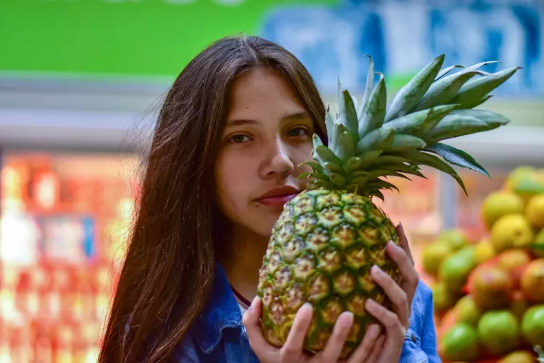 Alimente bogate în fibre - ananas