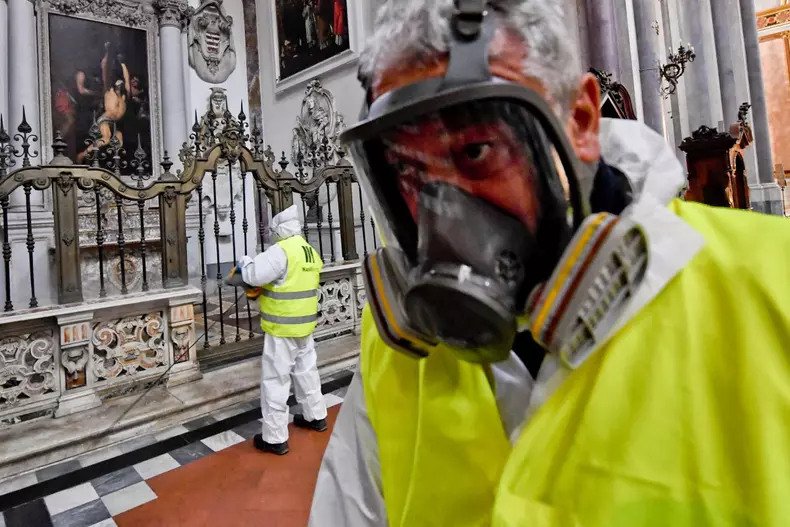 coronavirus italia EPA