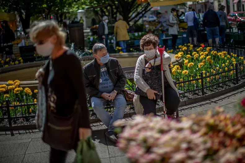 Reopening of markets in Prague