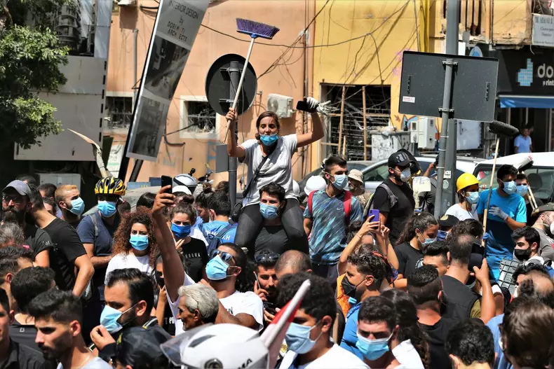 beirut proteste epa
