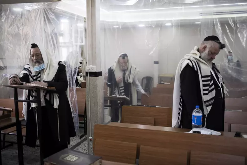 covid israel epa