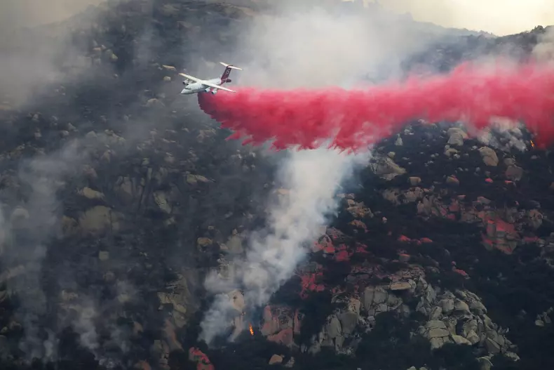 Incendiile din Statele Unite Ale Americii. Foto: Hepta