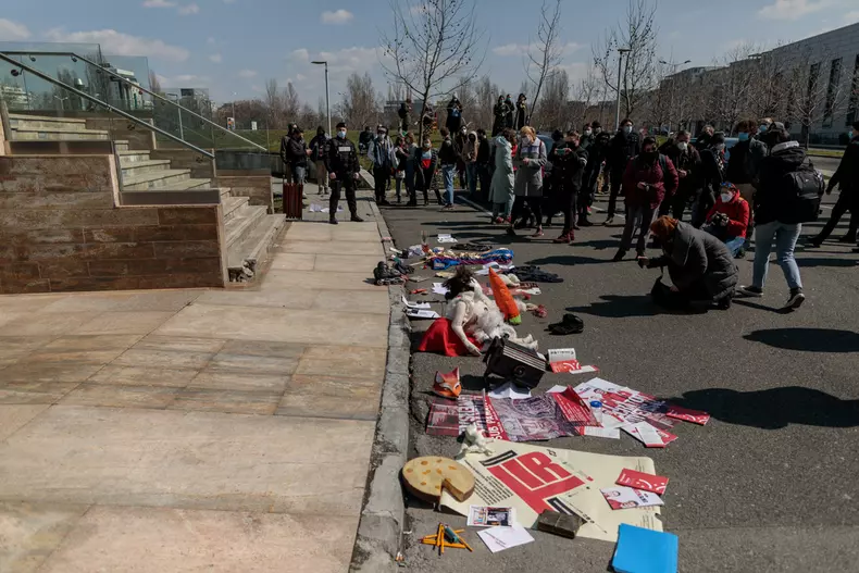 protest ministerul culturii vlad chirea