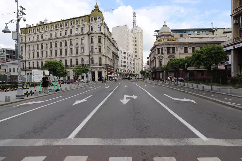Străzile din centrul Bucureștiului devin pietonale pe timpul weekendului FOTO: Eli Driu