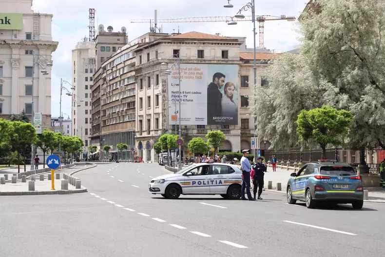 Străzile din centrul Bucureștiului devin pietonale pe timpul weekendului FOTO: Eli Driu