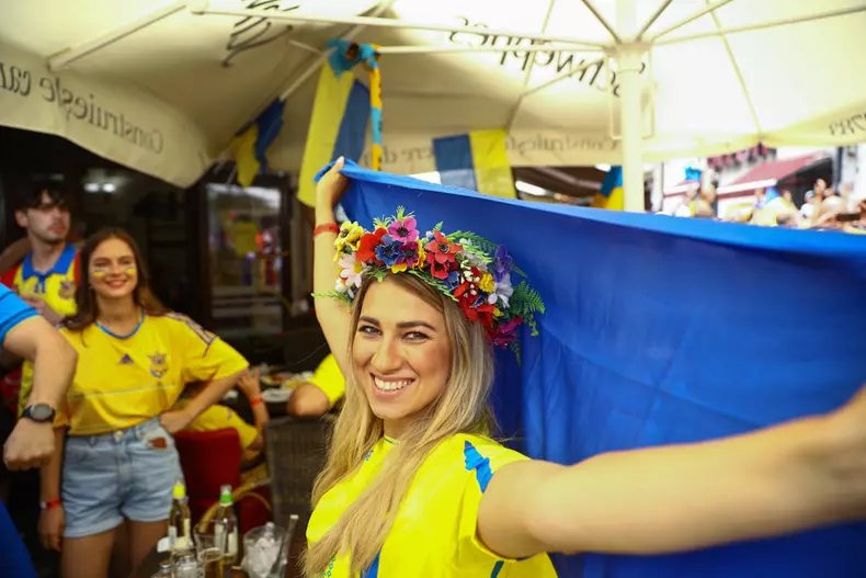 Austria - Ucraina Euro 2020 Centrul Vechi București FOTO: Vlad Chirea